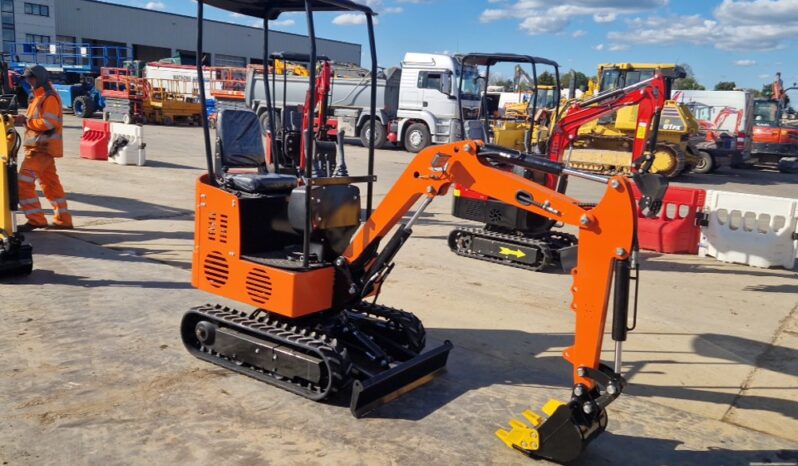 Unused 2024 JPC KV12 Micro Excavators For Auction: Leeds, UK – 30th April, 1st, 2nd & 3rd May 25 full