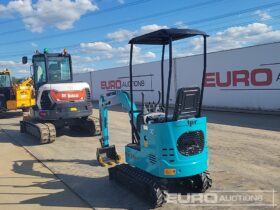 Unused 2024 JPC KV12 Micro Excavators For Auction: Leeds, UK – 30th April, 1st, 2nd & 3rd May 25 full
