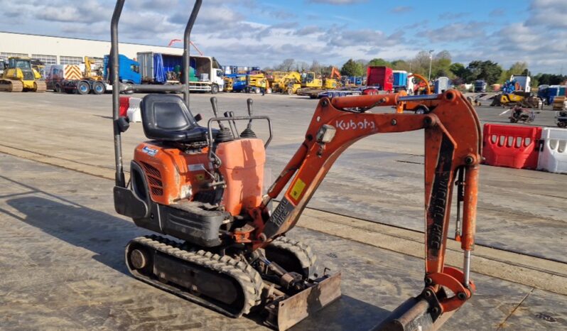 Kubota K008-3 Micro Excavators For Auction: Leeds, UK – 30th April, 1st, 2nd & 3rd May 25 full