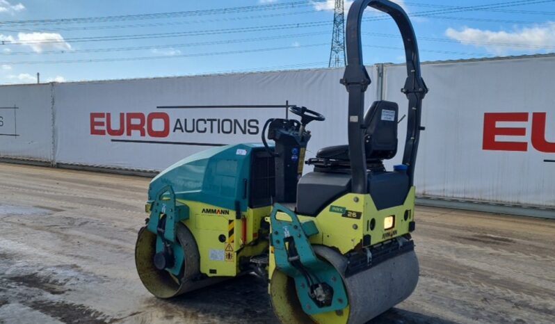 2016 Ammann ARX26 Rollers For Auction: Leeds, UK – 30th April, 1st, 2nd & 3rd May 25 full