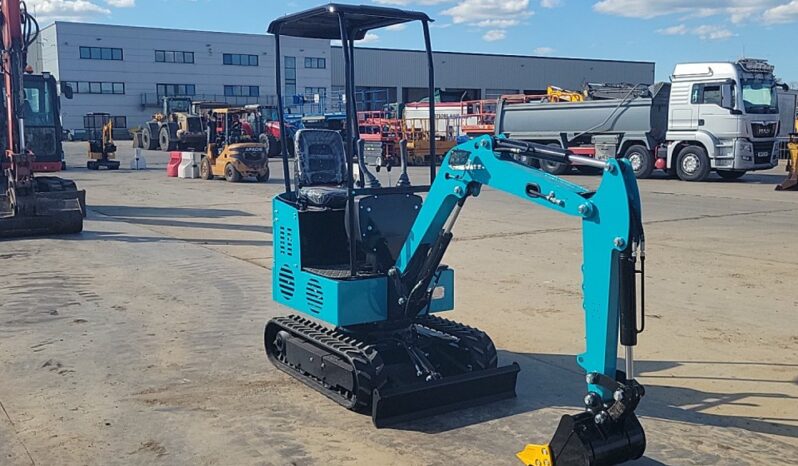 Unused 2024 JPC KV12 Micro Excavators For Auction: Leeds, UK – 30th April, 1st, 2nd & 3rd May 25 full