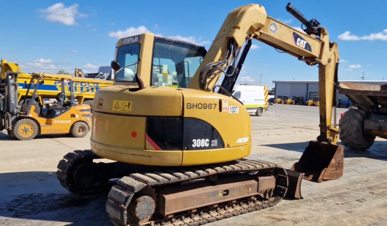 CAT 308C 6 Ton+ Excavators For Auction: Leeds, UK – 30th April, 1st, 2nd & 3rd May 25 full