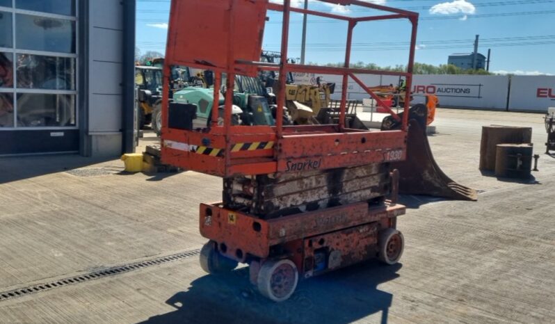 Snorkel S1930 Manlifts For Auction: Leeds, UK – 30th April, 1st, 2nd & 3rd May 25 full