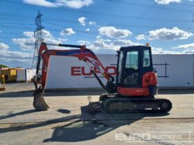 2017 Kubota U48-4 Mini Excavators For Auction: Leeds, UK – 30th April, 1st, 2nd & 3rd May 25 full