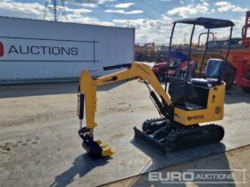Unused 2025 JPC KV12 Micro Excavators For Auction: Leeds, UK – 30th April, 1st, 2nd & 3rd May 25