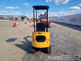 Unused 2025 JPC KV12 Micro Excavators For Auction: Leeds, UK – 30th April, 1st, 2nd & 3rd May 25 full