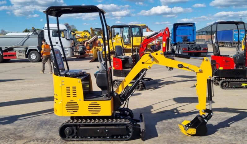 Unused 2025 JPC KV12 Micro Excavators For Auction: Leeds, UK – 30th April, 1st, 2nd & 3rd May 25 full