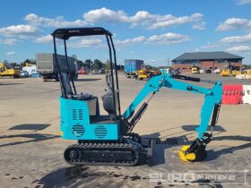 Unused 2024 JPC KV12 Micro Excavators For Auction: Leeds, UK – 30th April, 1st, 2nd & 3rd May 25 full