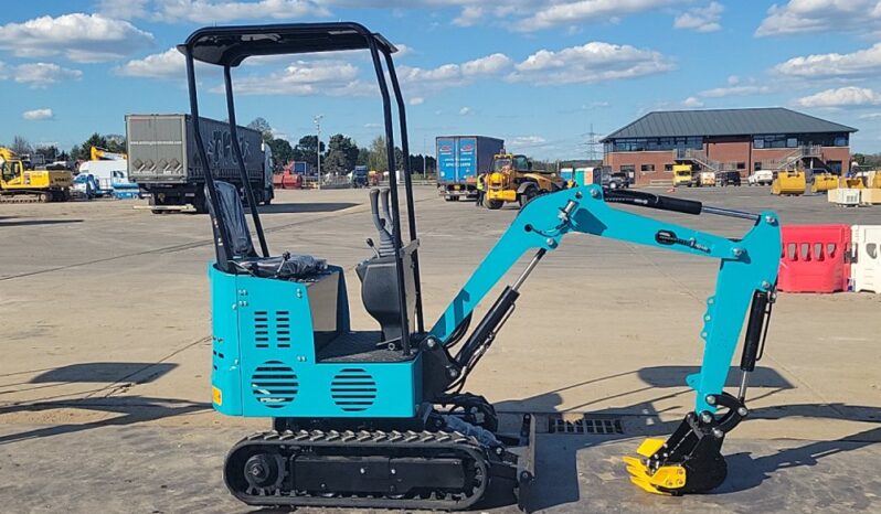 Unused 2024 JPC KV12 Micro Excavators For Auction: Leeds, UK – 30th April, 1st, 2nd & 3rd May 25 full