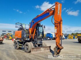 2019 Hitachi ZX140W-6 Wheeled Excavators For Auction: Leeds, UK – 30th April, 1st, 2nd & 3rd May 25 full