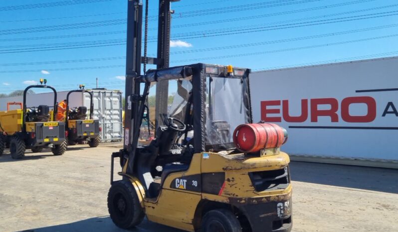 2017 CAT GP30NT Forklifts For Auction: Leeds, UK – 30th April, 1st, 2nd & 3rd May 25 full