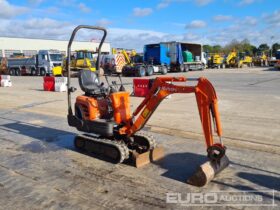 Kubota K008-3 Micro Excavators For Auction: Leeds, UK – 30th April, 1st, 2nd & 3rd May 25 full