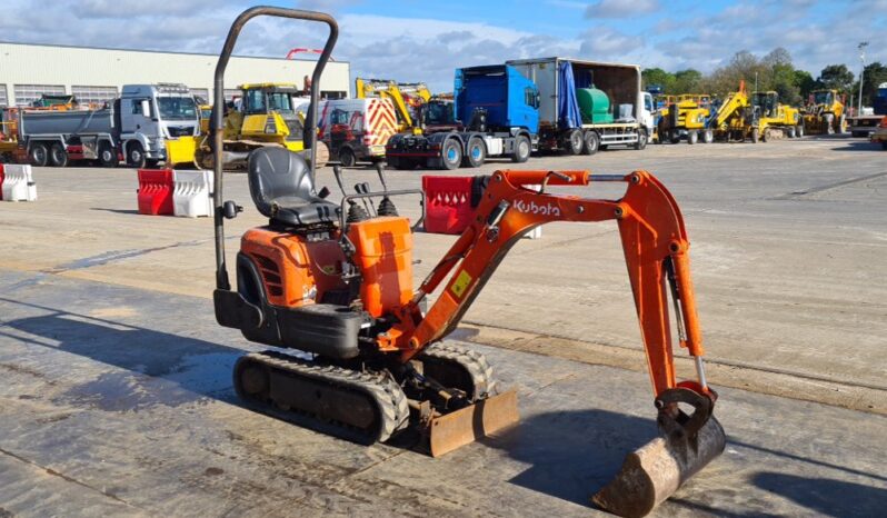 Kubota K008-3 Micro Excavators For Auction: Leeds, UK – 30th April, 1st, 2nd & 3rd May 25 full