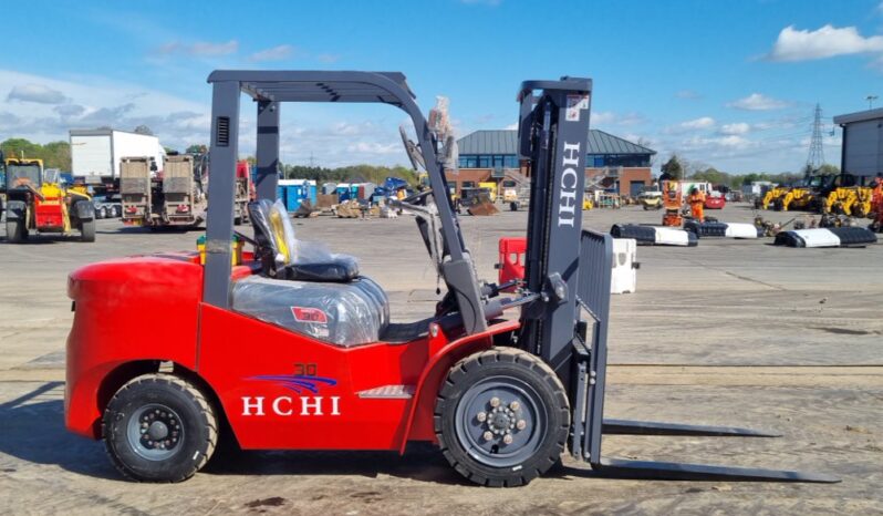 Unused 2025 HCHI CPCD30 Forklifts For Auction: Leeds, UK – 30th April, 1st, 2nd & 3rd May 25 full