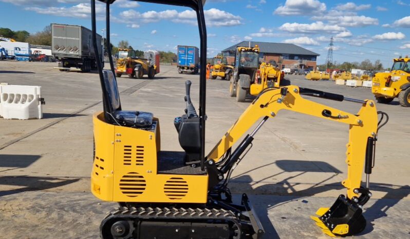 Unused 2025 JPC KV12 Micro Excavators For Auction: Leeds, UK – 30th April, 1st, 2nd & 3rd May 25 full