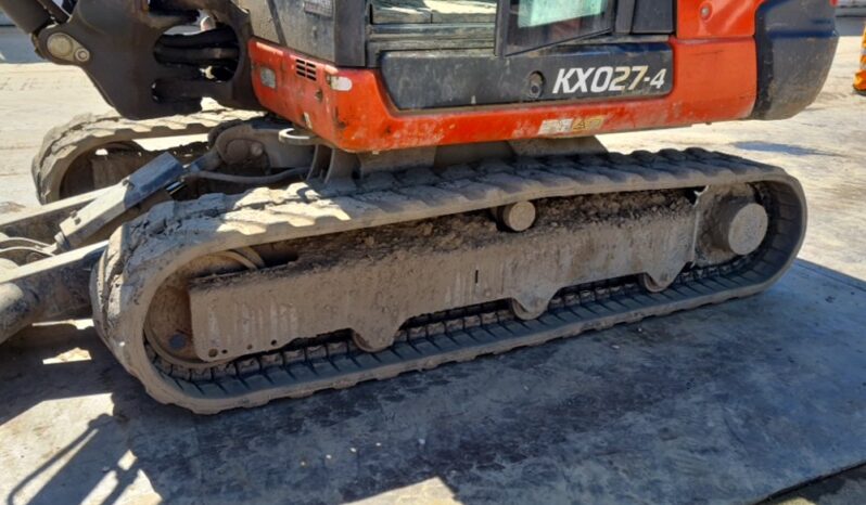 2018 Kubota KX027-4 Mini Excavators For Auction: Leeds, UK – 30th April, 1st, 2nd & 3rd May 25 full