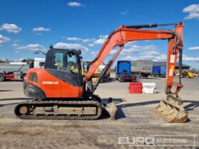 2019 Kubota KX080-4A 6 Ton+ Excavators For Auction: Leeds, UK – 30th April, 1st, 2nd & 3rd May 25 full