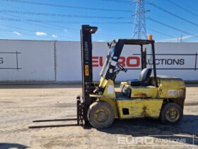 Hyster Diesel Forklift, 2 Stage Mast, Side Shift, Forks Forklifts For Auction: Leeds, UK – 30th April, 1st, 2nd & 3rd May 25 full