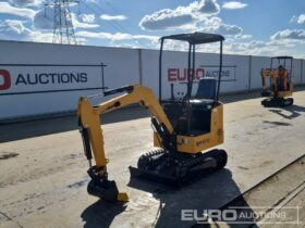 Unused 2025 JPC KV12 Micro Excavators For Auction: Leeds, UK – 30th April, 1st, 2nd & 3rd May 25