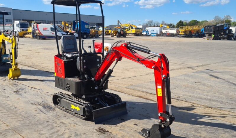 Unused 2024 JPC HT12 Micro Excavators For Auction: Leeds, UK – 30th April, 1st, 2nd & 3rd May 25 full