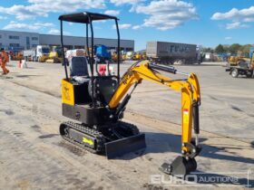 Unused 2024 JPC HT12 Micro Excavators For Auction: Leeds, UK – 30th April, 1st, 2nd & 3rd May 25 full