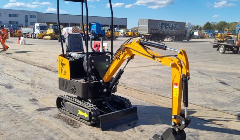 Unused 2024 JPC HT12 Micro Excavators For Auction: Leeds, UK – 30th April, 1st, 2nd & 3rd May 25 full