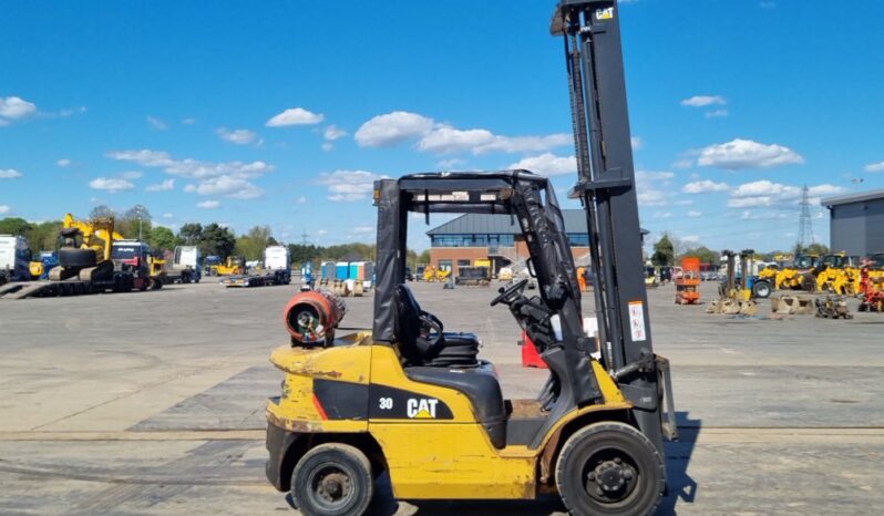 2017 CAT GP30NT Forklifts For Auction: Leeds, UK – 30th April, 1st, 2nd & 3rd May 25 full