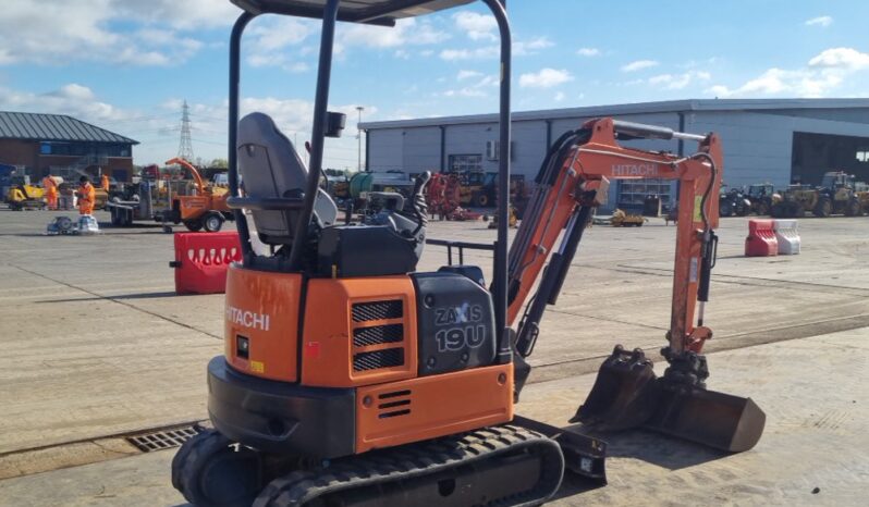 2018 Hitachi ZX19U-5A YR Mini Excavators For Auction: Leeds, UK – 30th April, 1st, 2nd & 3rd May 25 full