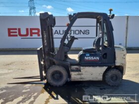 Nissan FD02A250 Forklifts For Auction: Leeds, UK – 30th April, 1st, 2nd & 3rd May 25 full