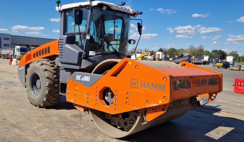 2023 Hamm HC200I Rollers For Auction: Leeds, UK – 30th April, 1st, 2nd & 3rd May 25 full