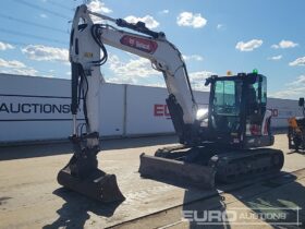 2022 Bobcat E88 6 Ton+ Excavators For Auction: Leeds, UK – 30th April, 1st, 2nd & 3rd May 25