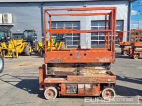 Snorkel S1930 Manlifts For Auction: Leeds, UK – 30th April, 1st, 2nd & 3rd May 25 full