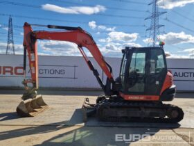 2019 Kubota KX080-4A 6 Ton+ Excavators For Auction: Leeds, UK – 30th April, 1st, 2nd & 3rd May 25 full