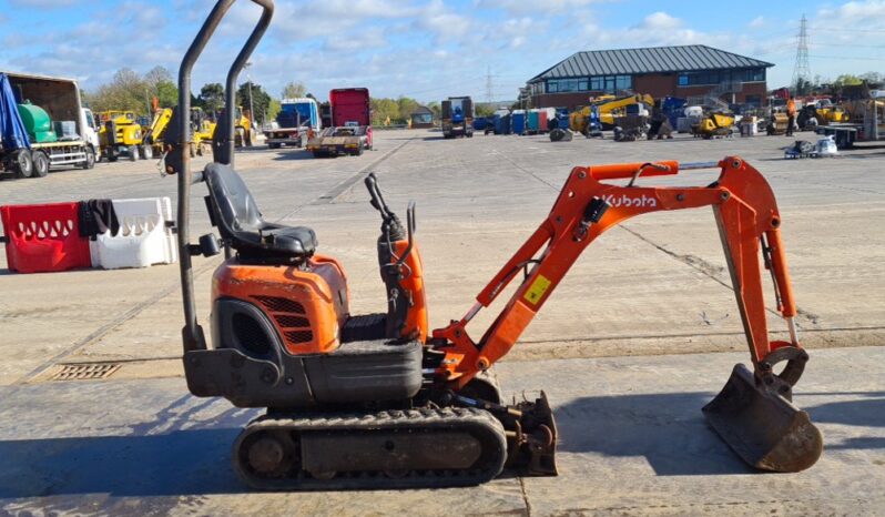Kubota K008-3 Micro Excavators For Auction: Leeds, UK – 30th April, 1st, 2nd & 3rd May 25 full