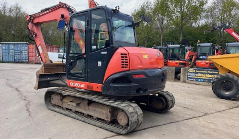 2017 Kubota KX080-4 Excavator 4 Ton  to 9 Ton for Sale full