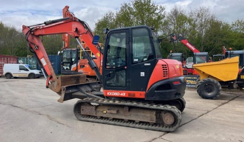 2017 Kubota KX080-4 Excavator 4 Ton  to 9 Ton for Sale full