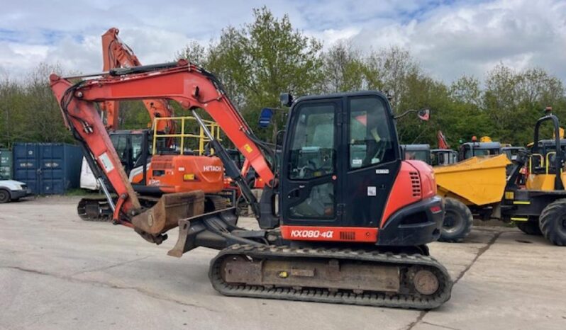 2017 Kubota KX080-4 Excavator 4 Ton  to 9 Ton for Sale full