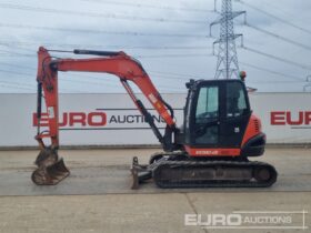 2018 Kubota KX080-4A 6 Ton+ Excavators For Auction: Leeds, UK – 30th April, 1st, 2nd & 3rd May 25 full