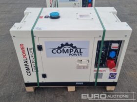 Unused 2024 Compal Power VG-R110 Generators For Auction: Leeds, UK – 30th April, 1st, 2nd & 3rd May 25 full