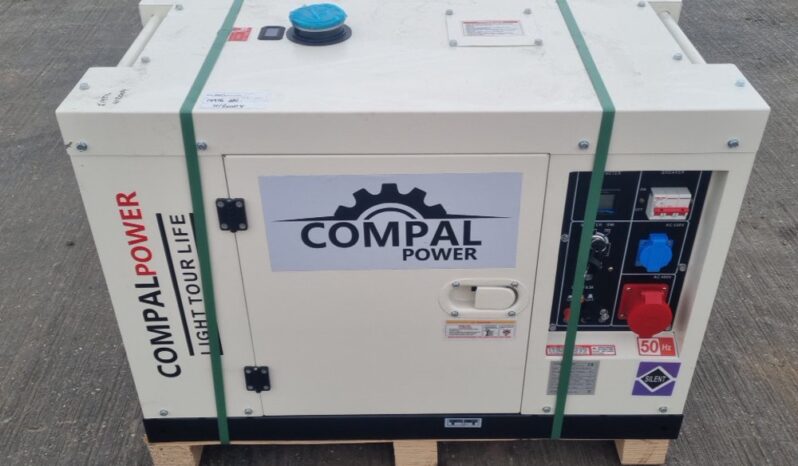Unused 2024 Compal Power VG-R110 Generators For Auction: Leeds, UK – 30th April, 1st, 2nd & 3rd May 25 full