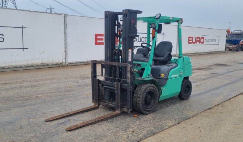 2016 Mitsubishi FD30NT Forklifts For Auction: Leeds, UK – 30th April, 1st, 2nd & 3rd May 25