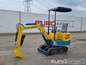 Unused 2024 DigMaster DM100 Micro Excavators For Auction: Leeds, UK – 30th April, 1st, 2nd & 3rd May 25