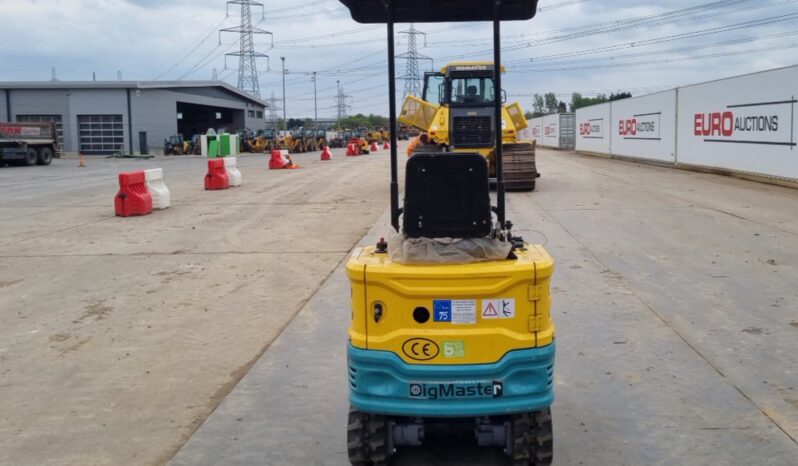 Unused 2024 DigMaster DM100 Micro Excavators For Auction: Leeds, UK – 30th April, 1st, 2nd & 3rd May 25 full