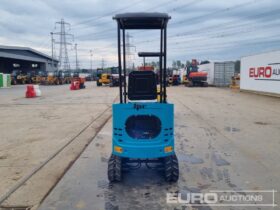 Unused 2024 JPC KV12 Micro Excavators For Auction: Leeds, UK – 30th April, 1st, 2nd & 3rd May 25 full