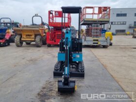 Unused 2025 JPC KV12 Micro Excavators For Auction: Leeds, UK – 30th April, 1st, 2nd & 3rd May 25 full