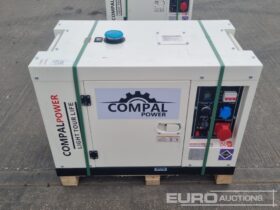 Unused 2024 Compal Power VG-R110 Generators For Auction: Leeds, UK – 30th April, 1st, 2nd & 3rd May 25 full