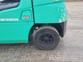 2016 Mitsubishi FD30NT Forklifts For Auction: Leeds, UK – 30th April, 1st, 2nd & 3rd May 25 full