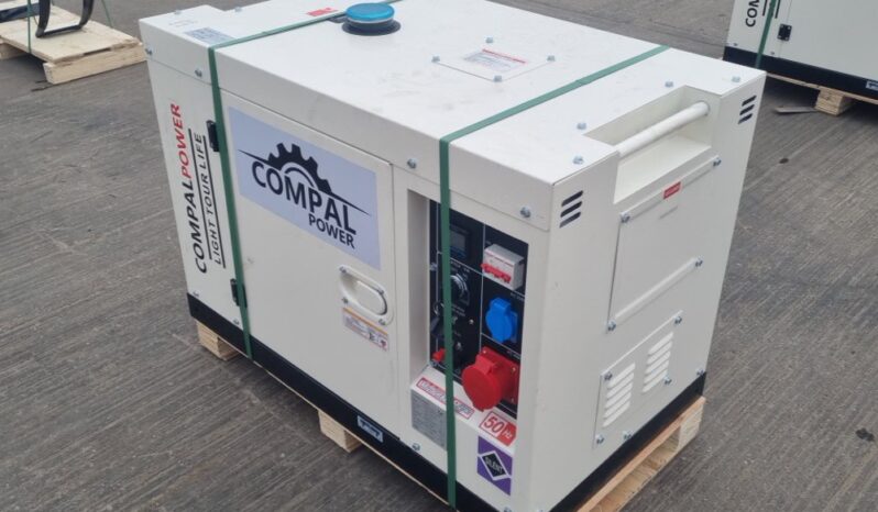 Unused 2024 Compal Power VG-R110 Generators For Auction: Leeds, UK – 30th April, 1st, 2nd & 3rd May 25 full