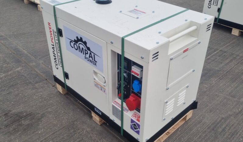 Unused 2024 Compal Power VG-R110 Generators For Auction: Leeds, UK – 30th April, 1st, 2nd & 3rd May 25 full