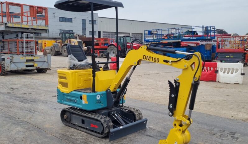 Unused 2024 DigMaster DM100 Micro Excavators For Auction: Leeds, UK – 30th April, 1st, 2nd & 3rd May 25 full